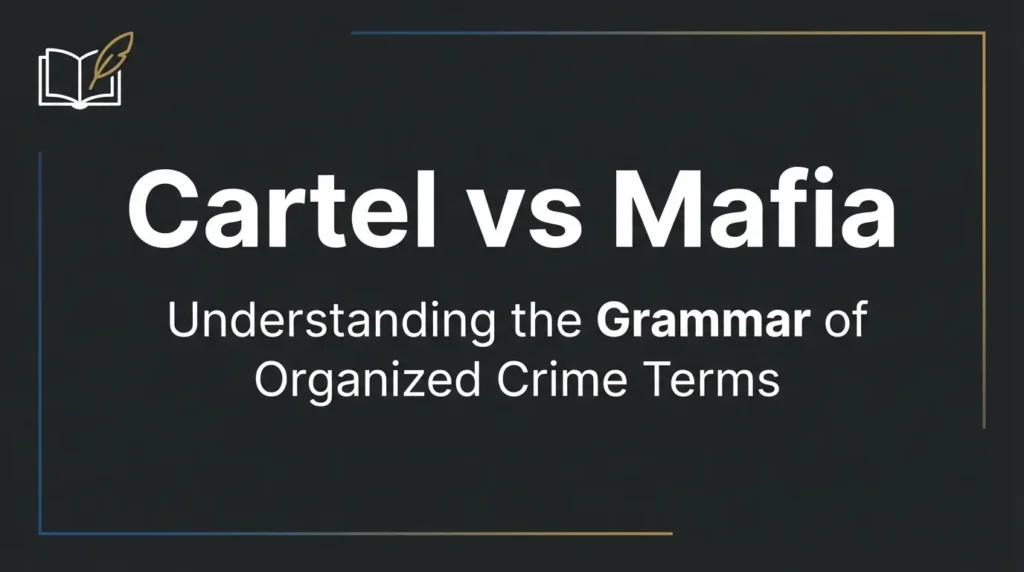 Cartel vs Mafia