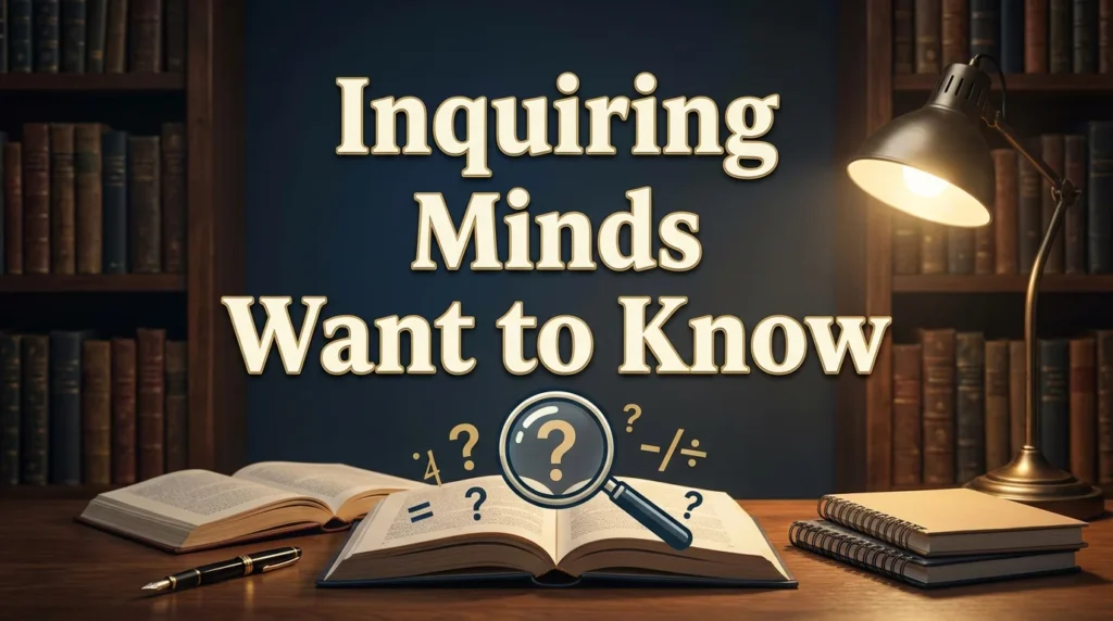 Inquiring Minds Want to Know