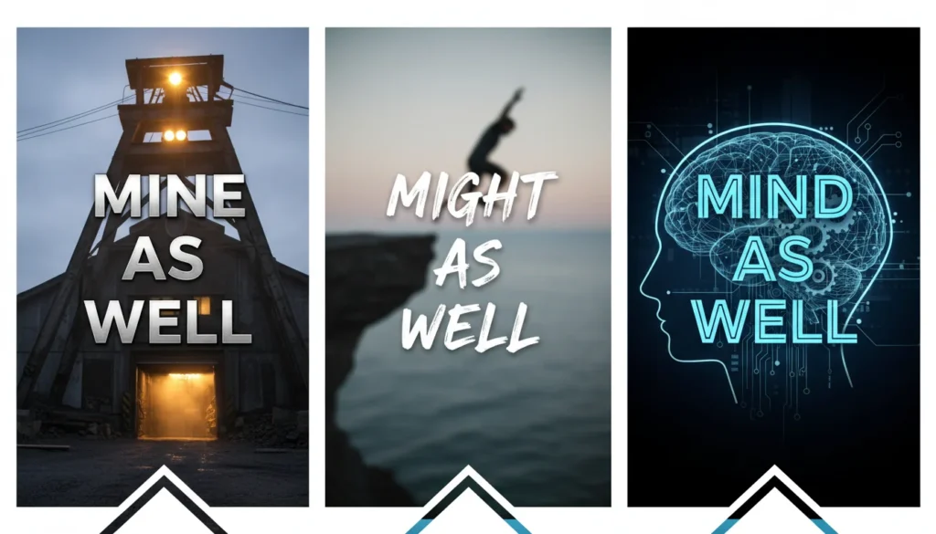 Mine As Well, Might As Well, or Mind As Well