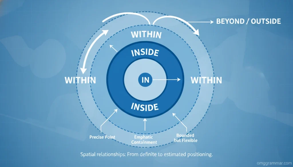 Diagram of In vs Within Usage