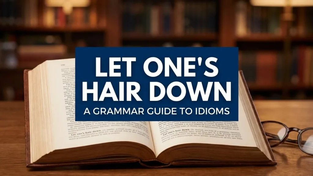 Let One’s Hair Down