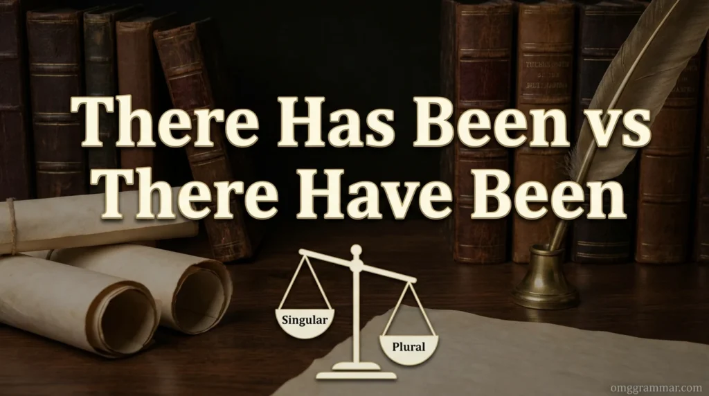 There Has Been vs There Have Been