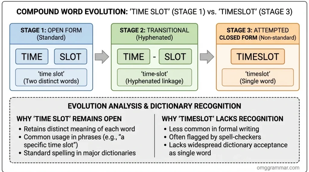 Time Slot vs Timeslot Diagram