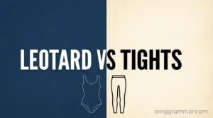 Leotard vs Tights: What’s the Difference?