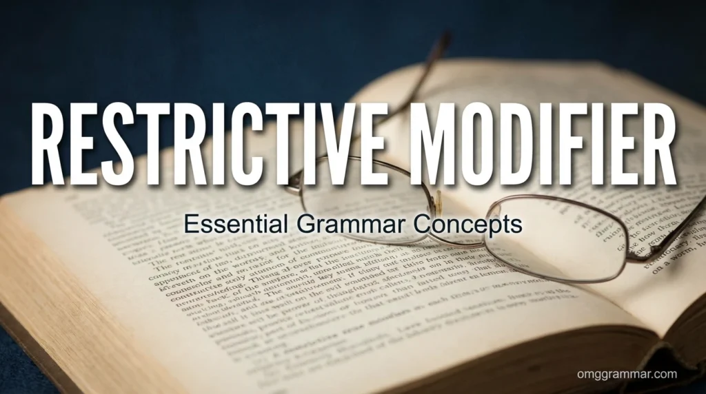 Restrictive Modifier