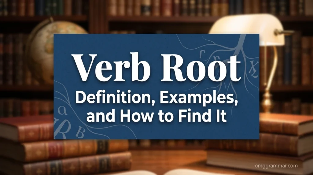 Verb Root