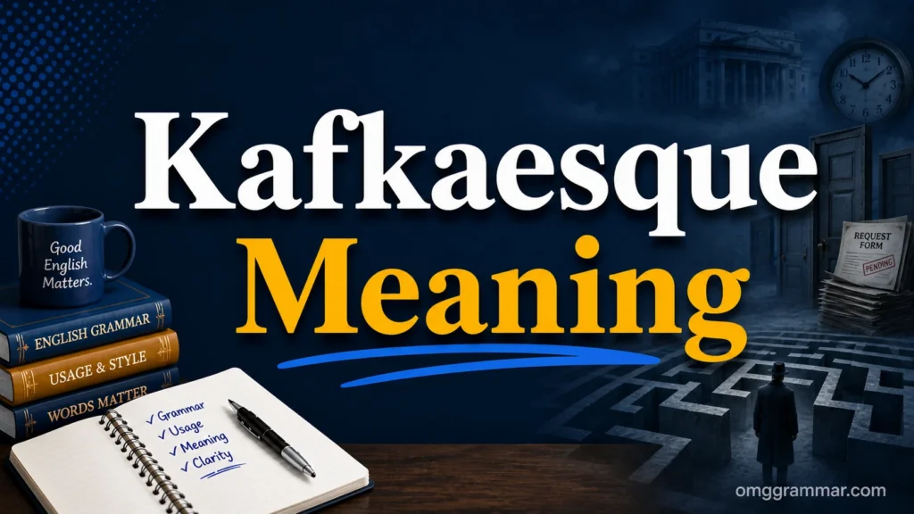 Kafkaesque Meaning